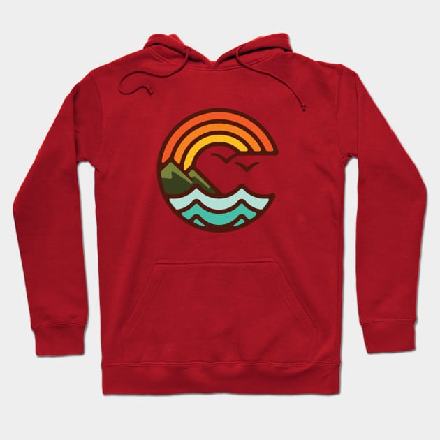 C for Coastal Hoodie by Danny Dastard